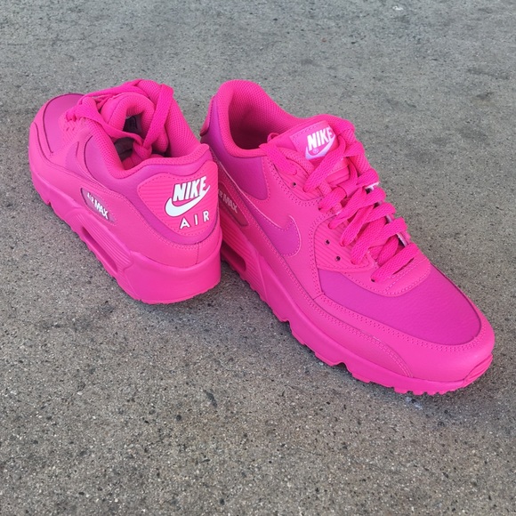 NIKE AIR MAX 90 PINK GS YOUTH GIRLS BOYS - Picture 4 of 7